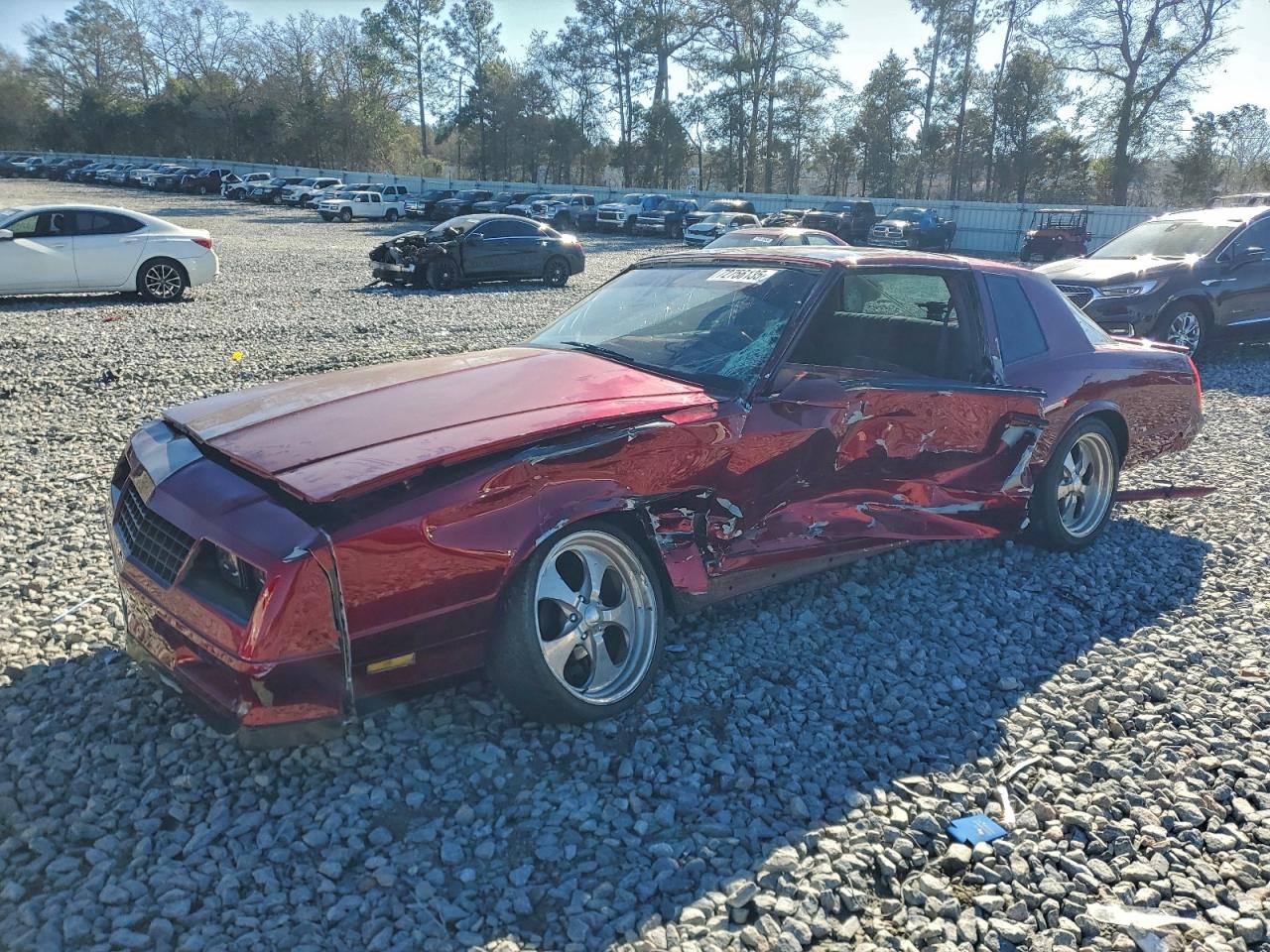 1987 Chevrolet Monte Carlo Sport SS, VIN 1G1GZ11G5HP140014 — Side