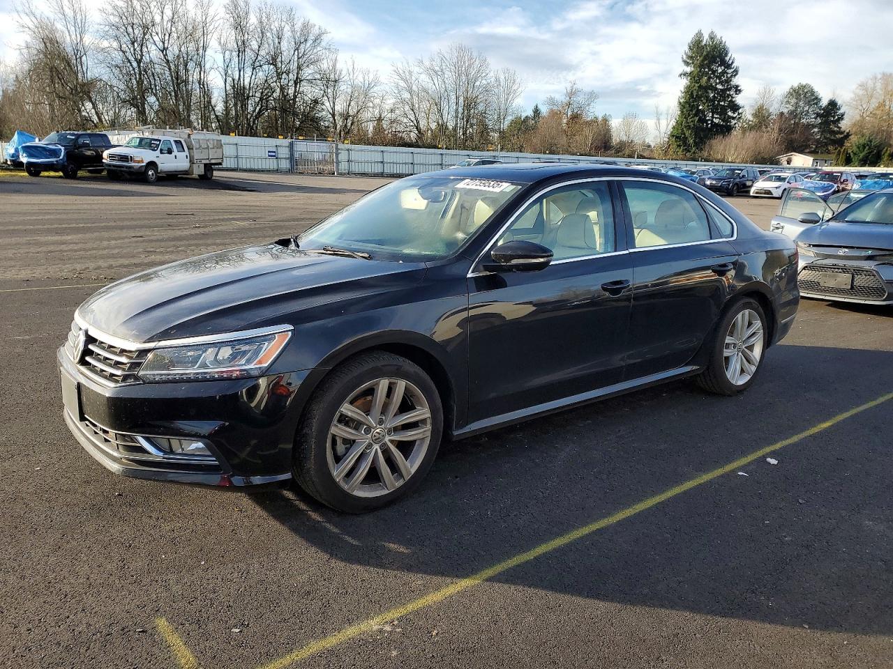 2018 Volkswagen Passat SE, VIN 1VWBA7A3XJC045693 — Undercarriage
