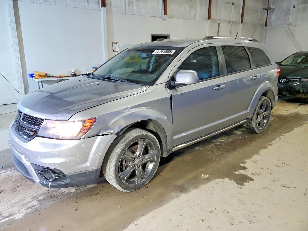 2017 Dodge Journey Crossroad, VIN 3C4PDCGBXHT501276 — Frame damage