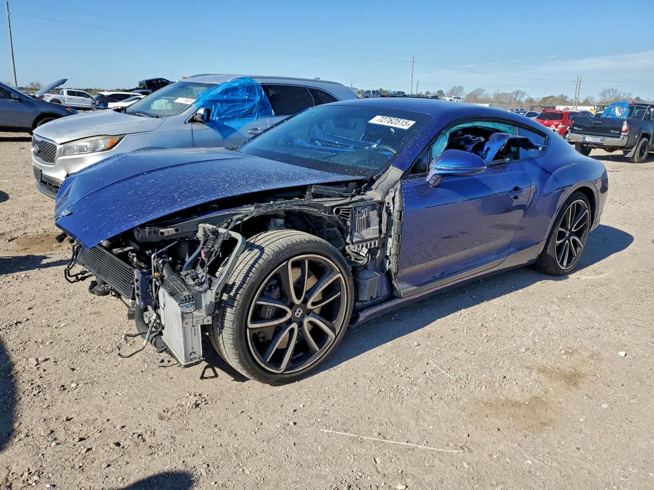 2020 Bentley Continental GT First Edition, VIN SCBCG2ZG1LC076045 — Front end