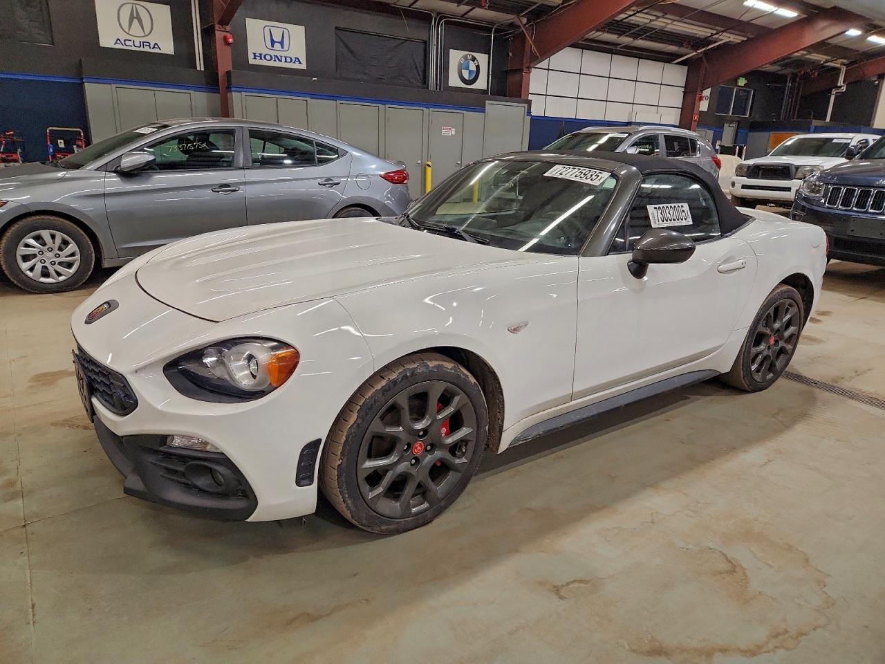 2017 FIAT 124 Spider Elaborazione Abarth, VIN JC1NFAEK0H0113623 — Water / flood
