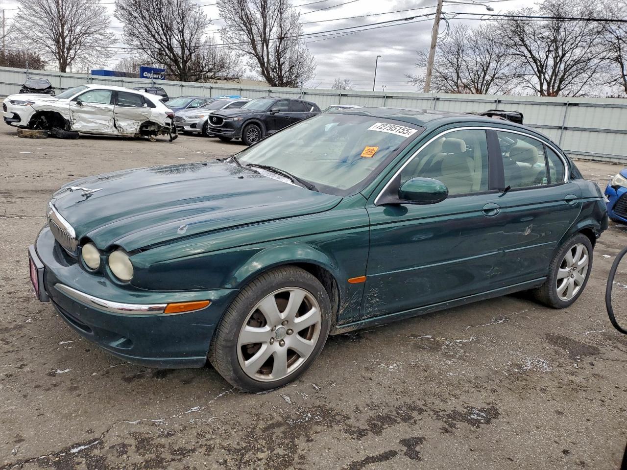 2005 Jaguar X-Type 3.0L, VIN SAJWA51A55WE66320 — Rear end