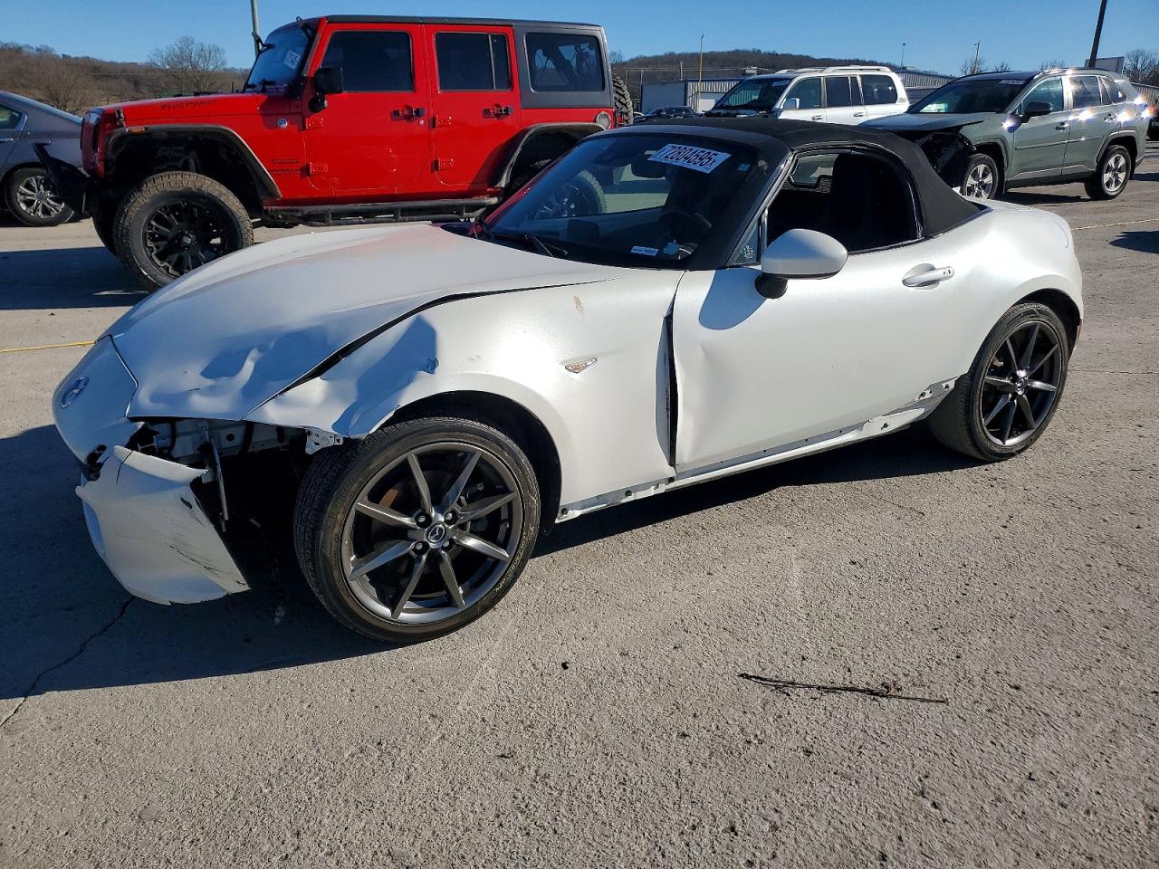 2019 Mazda MX-5 Miata Grand Touring, VIN JM1NDAD79K0306429 — Front end