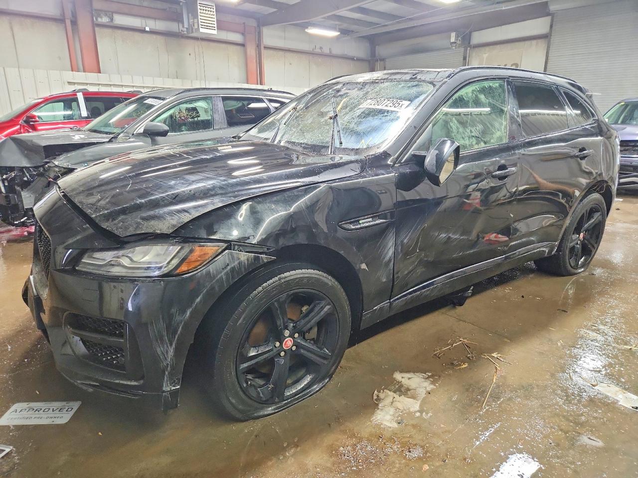 2019 Jaguar F-Pace 25t R-Sport, VIN SADCL2GX1KA368725 — Rollover