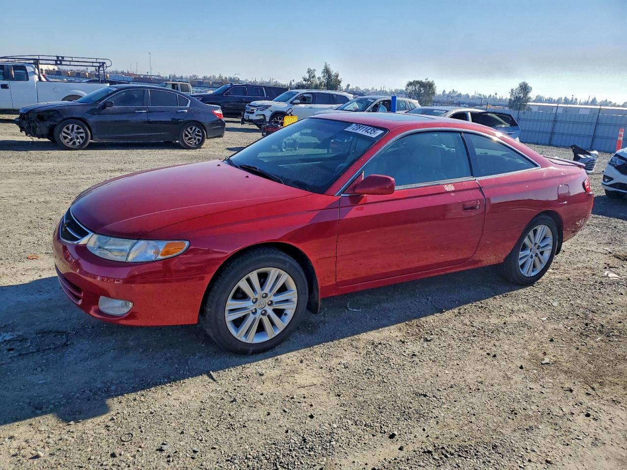2001 Toyota Solara SE, VIN 2T1CF22P21C454811 — Auction photo