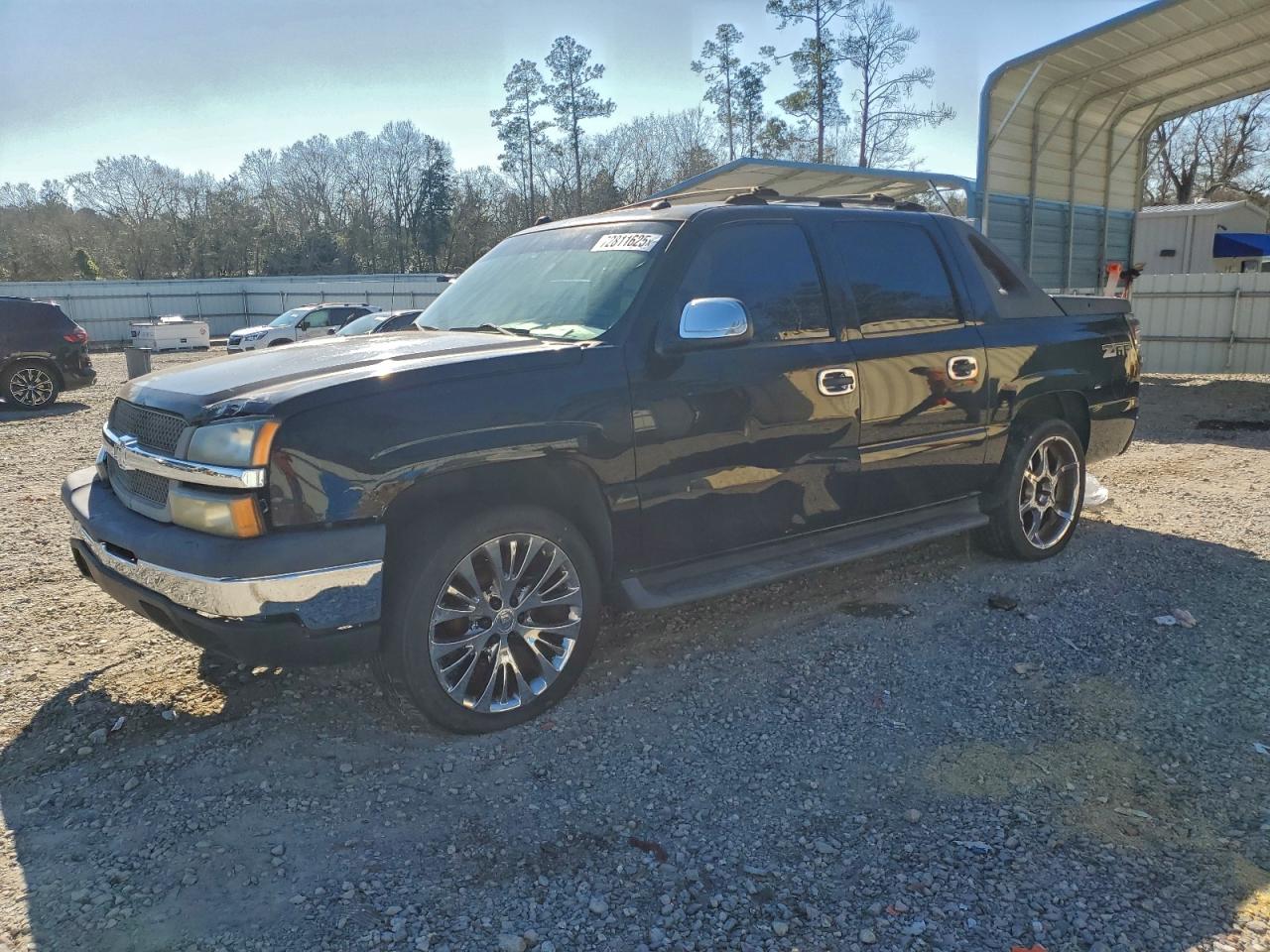 2004 Chevrolet Avalanche, VIN 3GNEC12T74G173260 — Front end