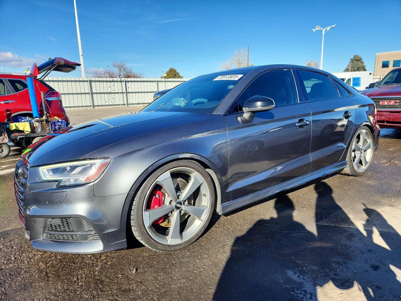 2019 Audi S3 Premium Plus, VIN WAUB1GFF0KA124760 — Front end