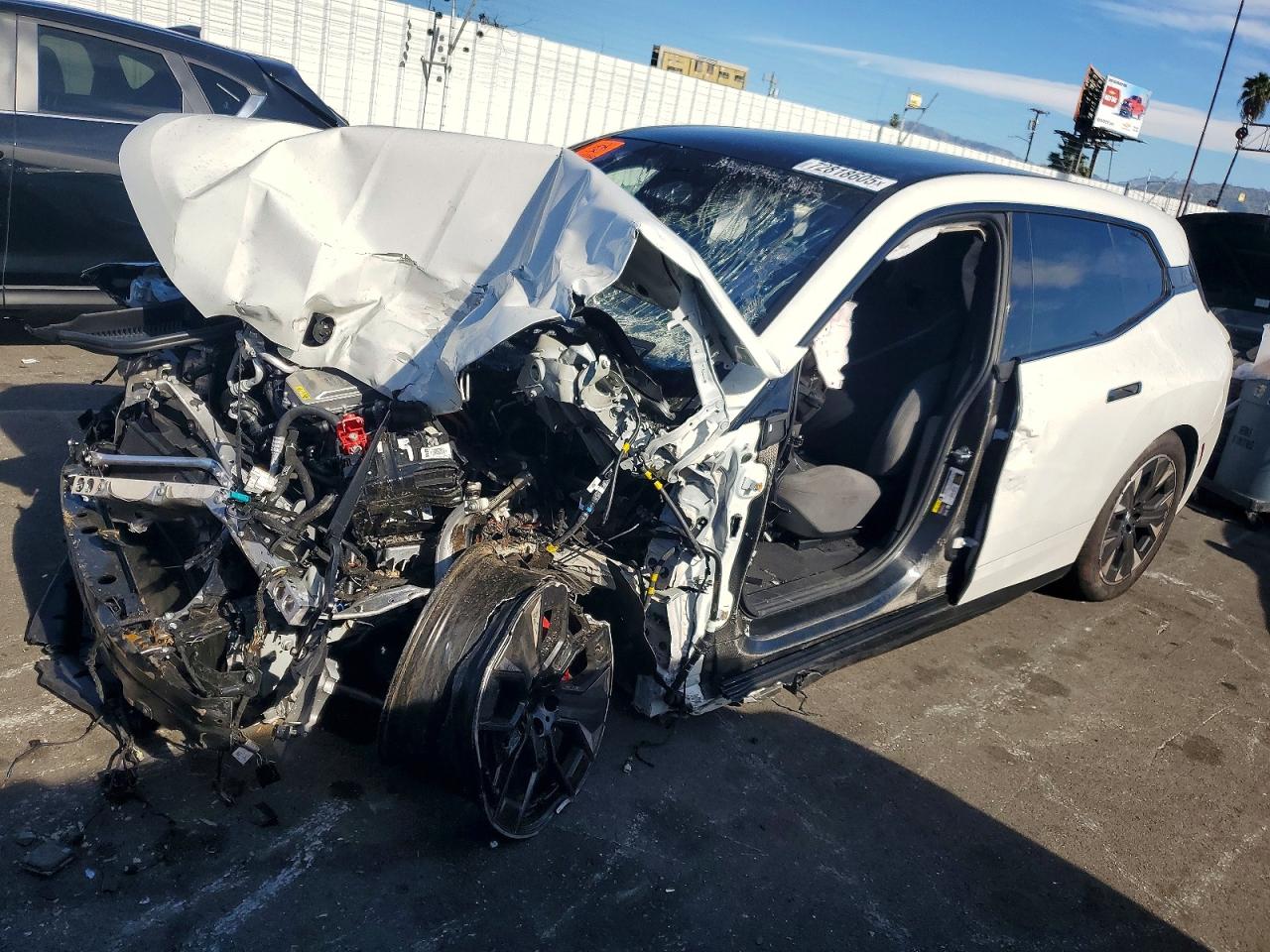 2026 BMW iX xDrive45, VIN WB543CF03TCV15963 — Front end