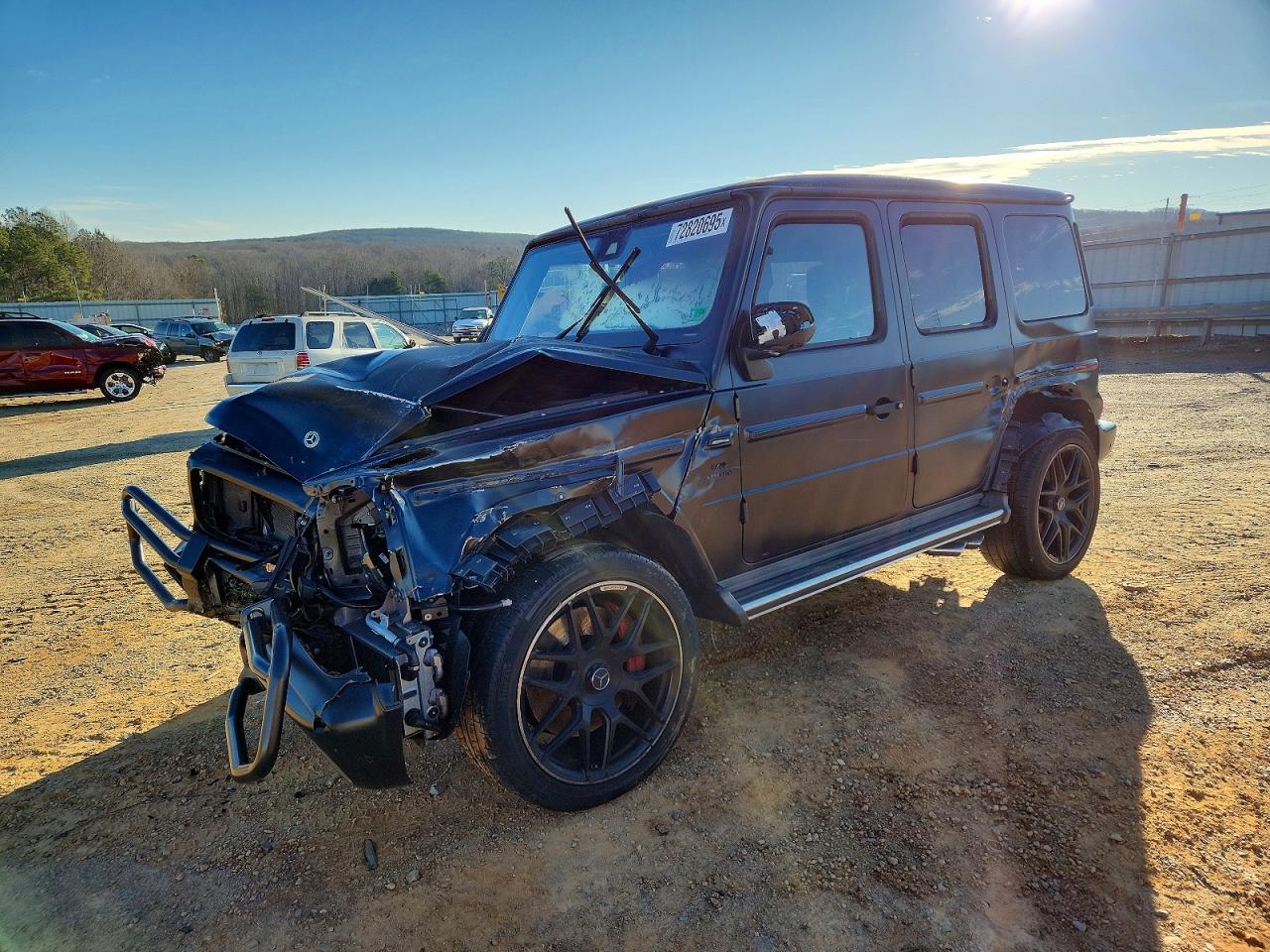 2022 Mercedes-Benz G 63 AMG, VIN W1NYC7HJ8NX442502 — Front end