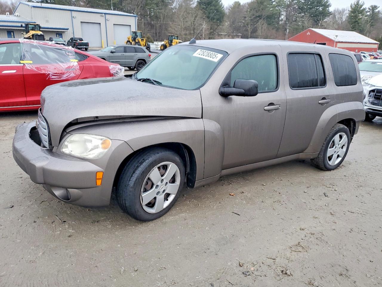 2011 Chevrolet HHR LS, VIN 3GNBAAFW7BS543999 — Rear end