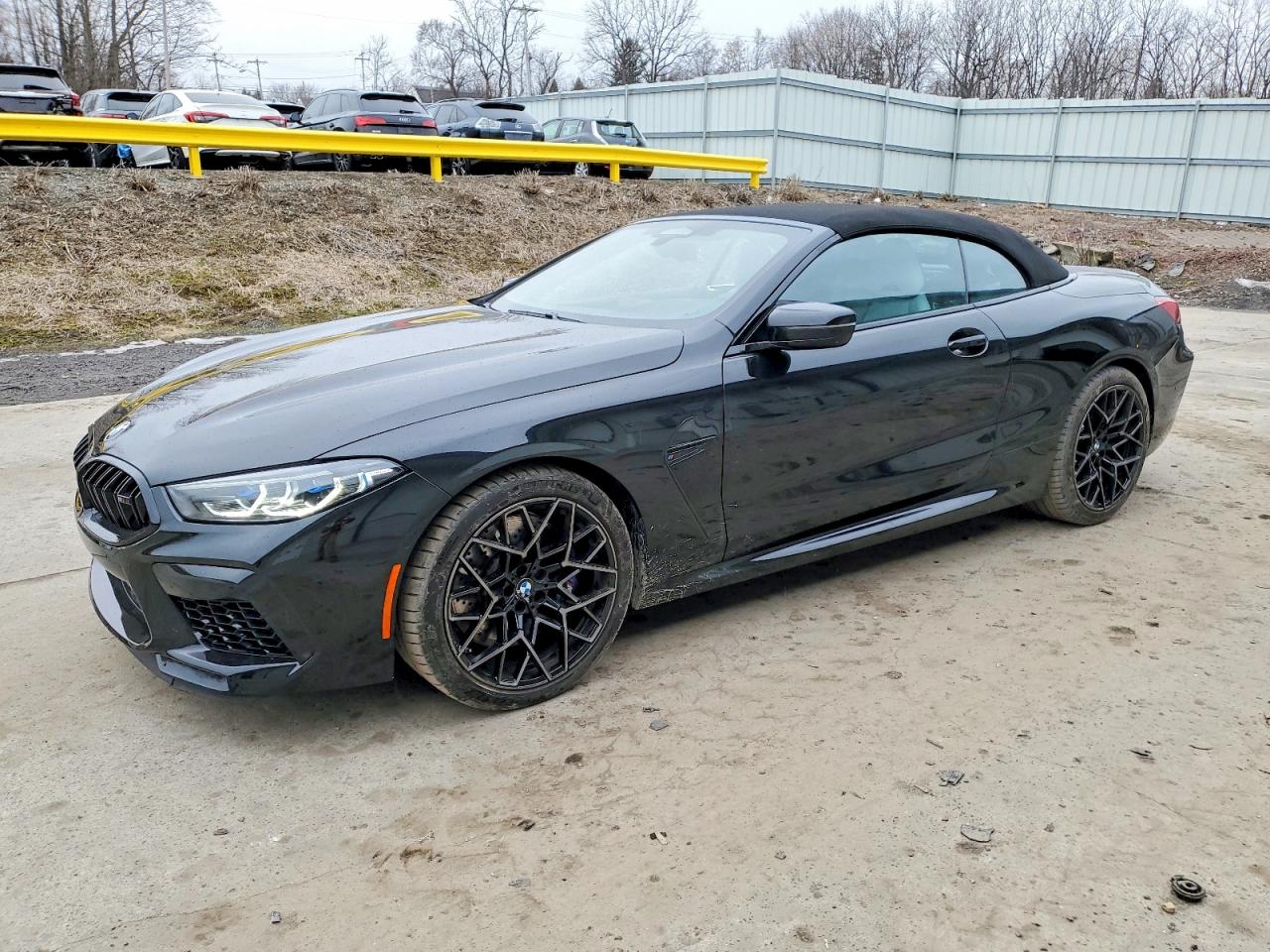 2025 BMW M8 Competition, VIN WBSDZ0C04SCV75277 — Vandalism