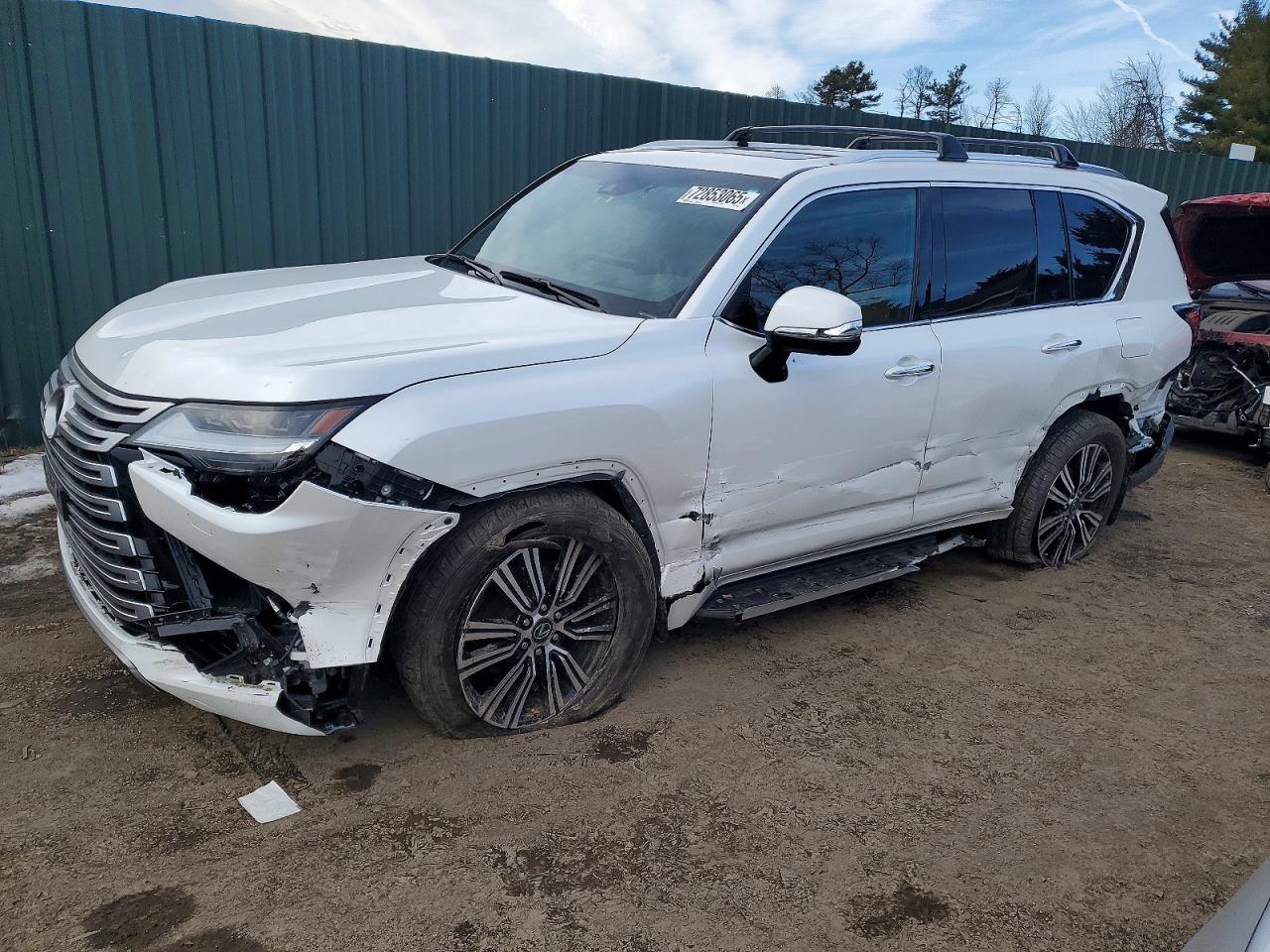 2023 Lexus LX 600 Luxury, VIN JTJGB7CX8P4030096 — Side