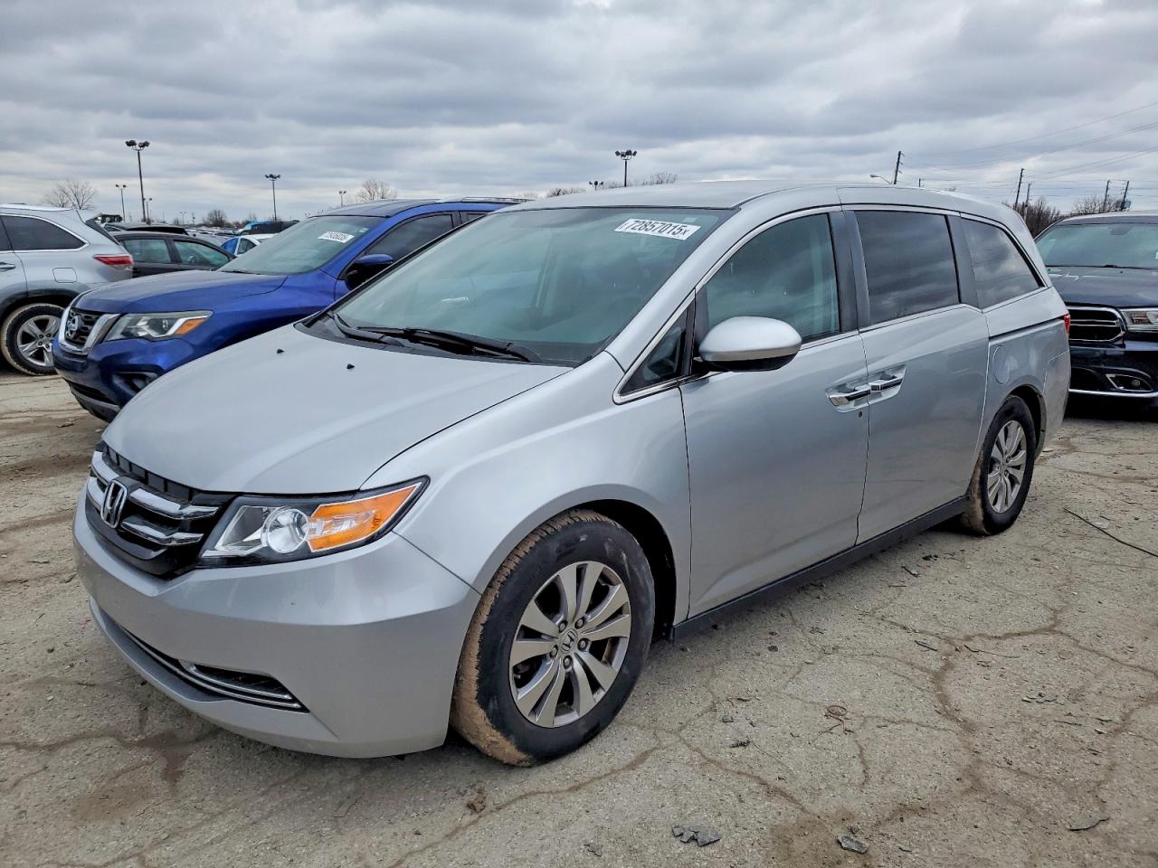 2015 Honda Odyssey EX, VIN 5FNRL5H46FB015535 — Prior damage history