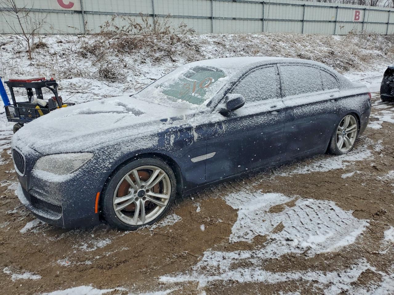 2013 BMW 7 Series 750Li xDrive, VIN WBAYF8C55DD140385 — Water / flood
