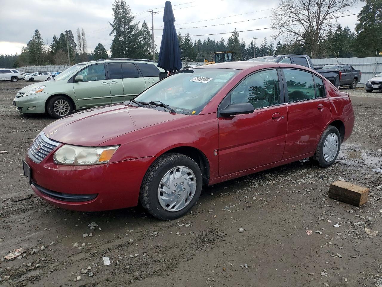 2005 Saturn ION, VIN 1G8AZ54F85Z114556 — Front end