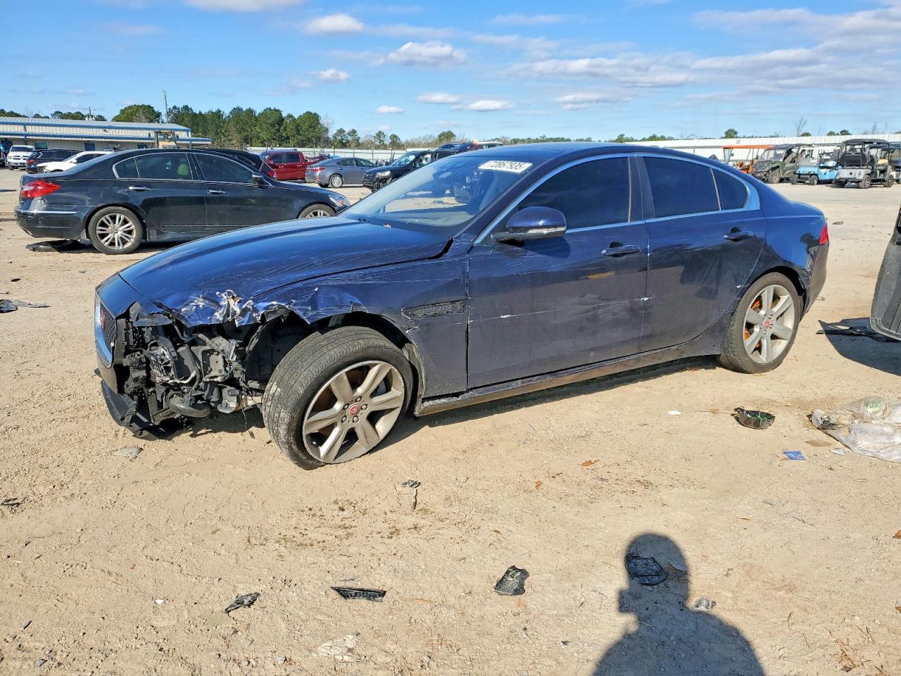 2017 Jaguar XE 25t Prestige, VIN SAJAE4BG4HA958184 — Front end