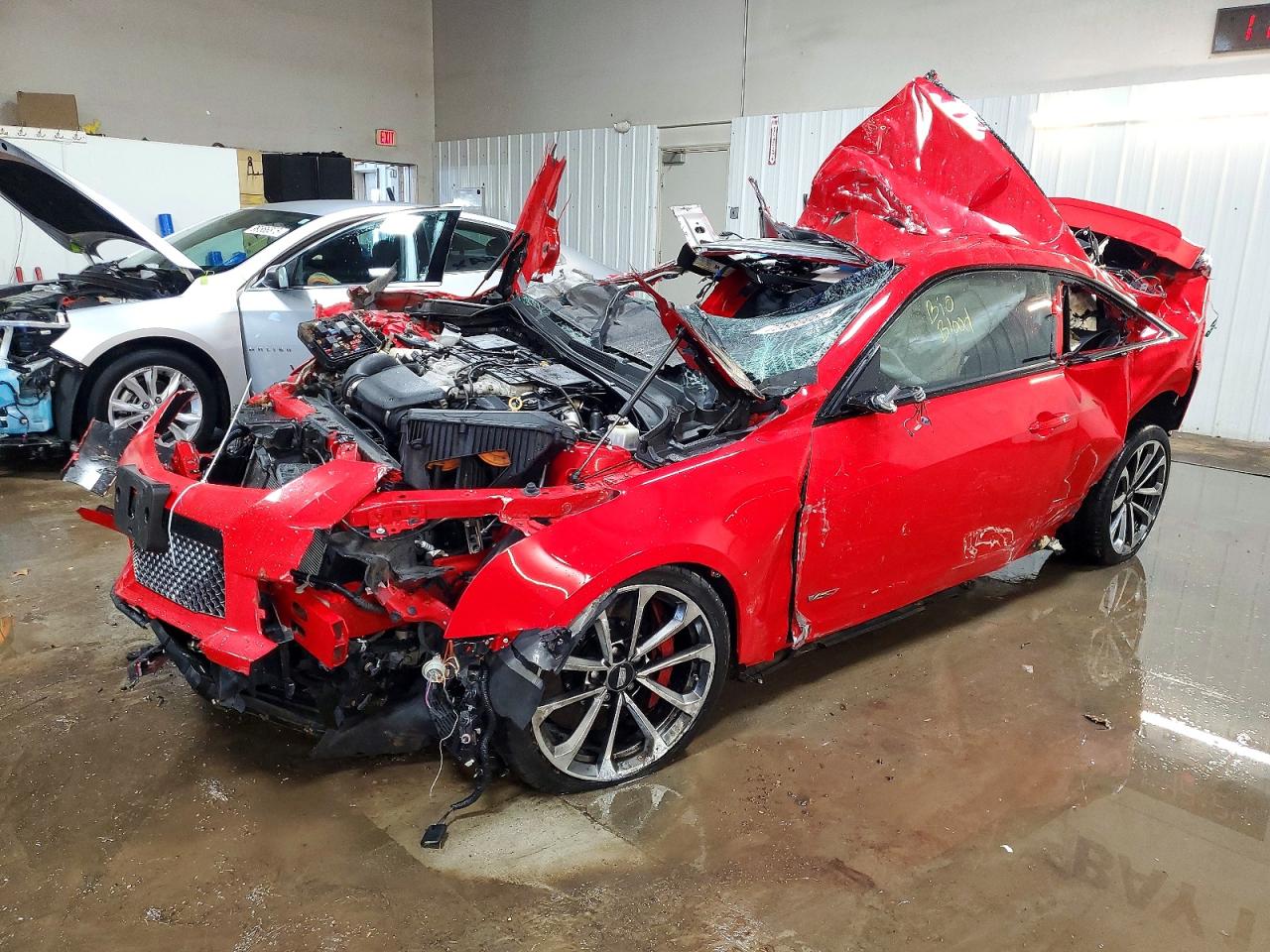 2016 Cadillac ATS-V, VIN 1G6AN1RY2G0163699 — Rollover