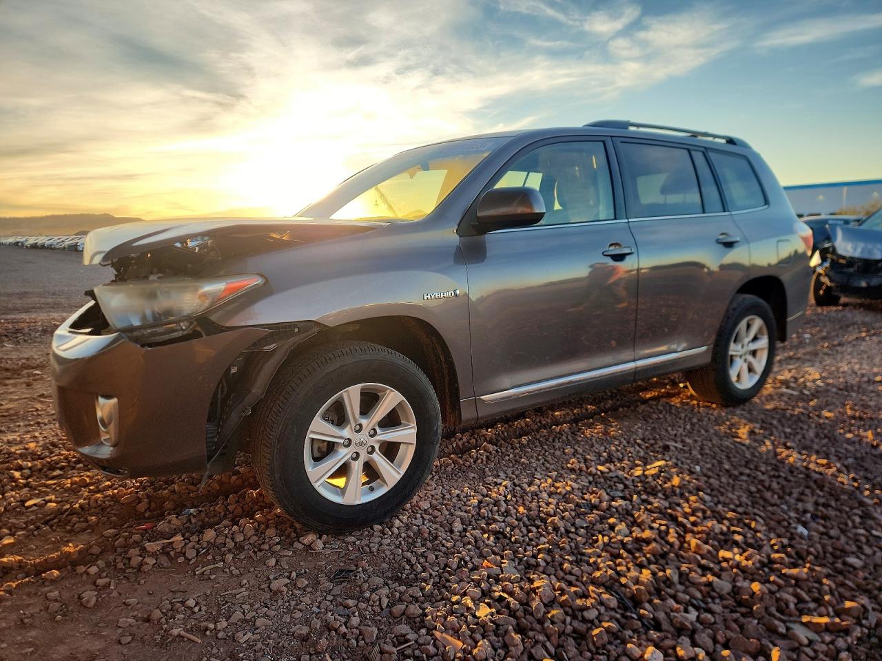 2013 Toyota Highlander, VIN JTEBC3EH8D2016078 — Front end