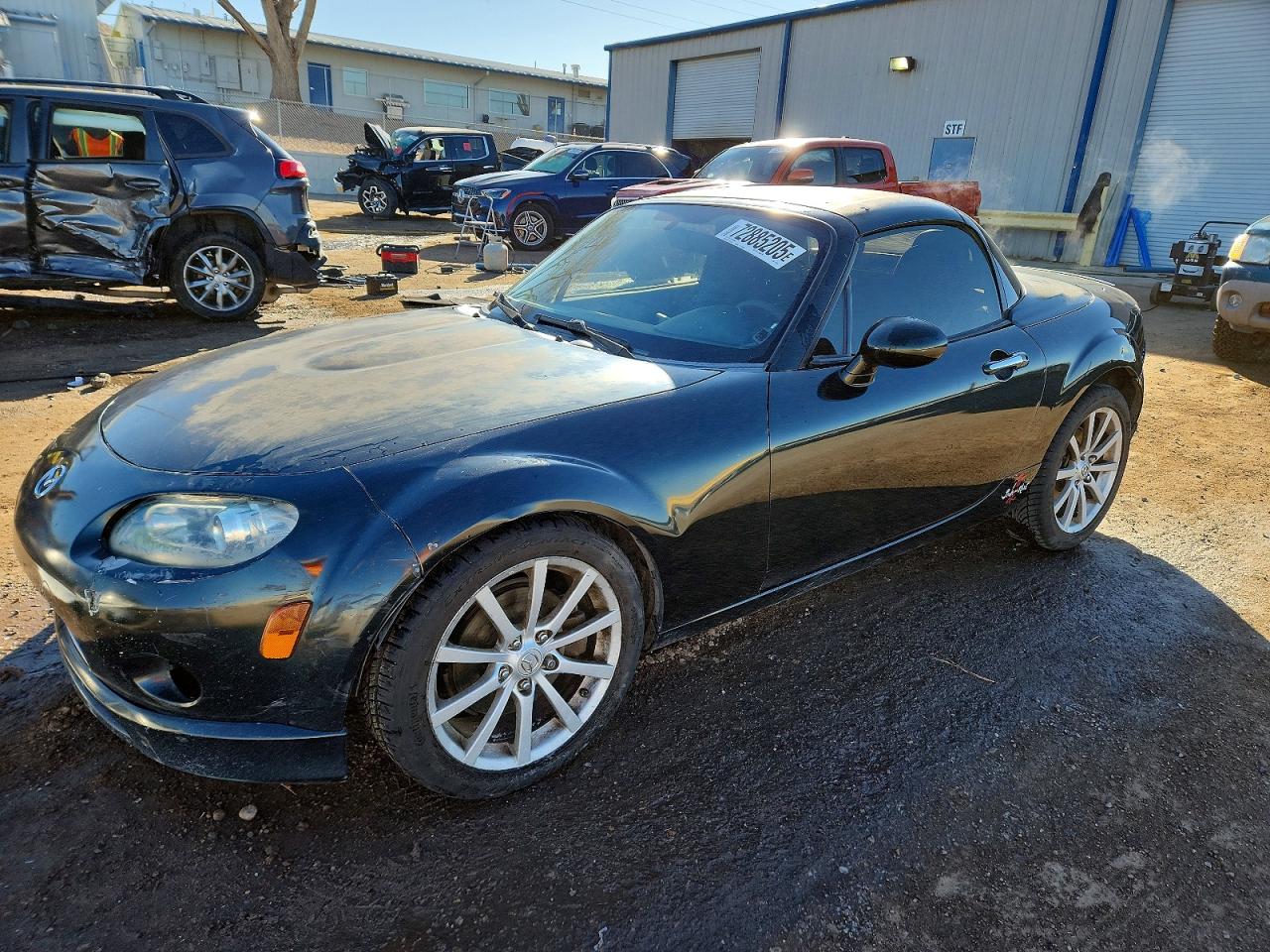2008 Mazda MX-5 Miata Sport, VIN JM1NC26F480153318 — Front end