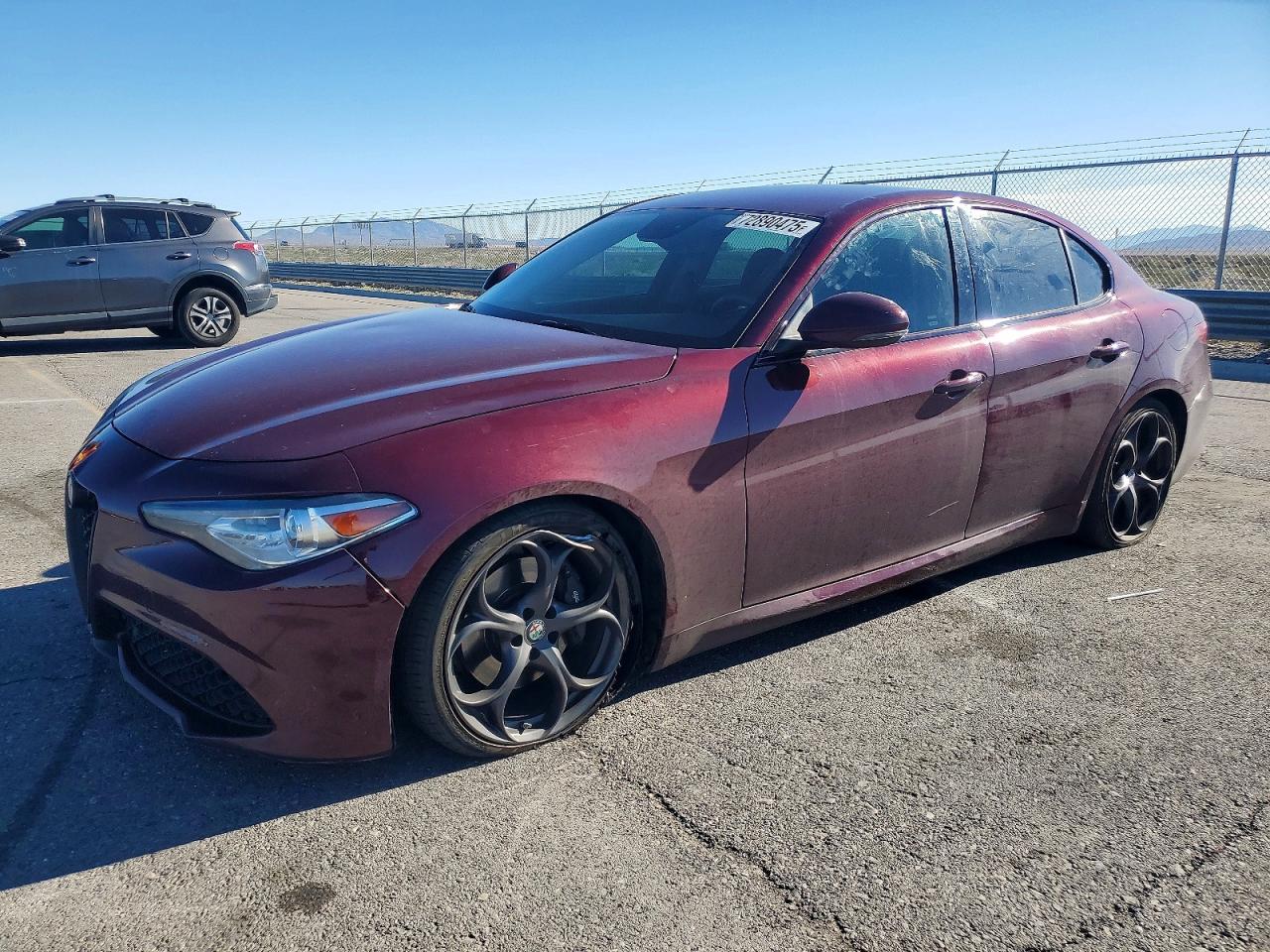 2018 Alfa Romeo Giulia Ti Sport, VIN ZARFAECN4J7591735 — Undercarriage