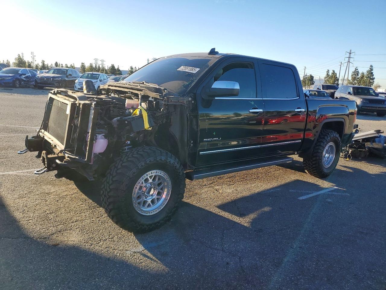 2018 GMC Sierra 1500 Denali, VIN 3GTU2PEJ0JG351008 — Partial repair