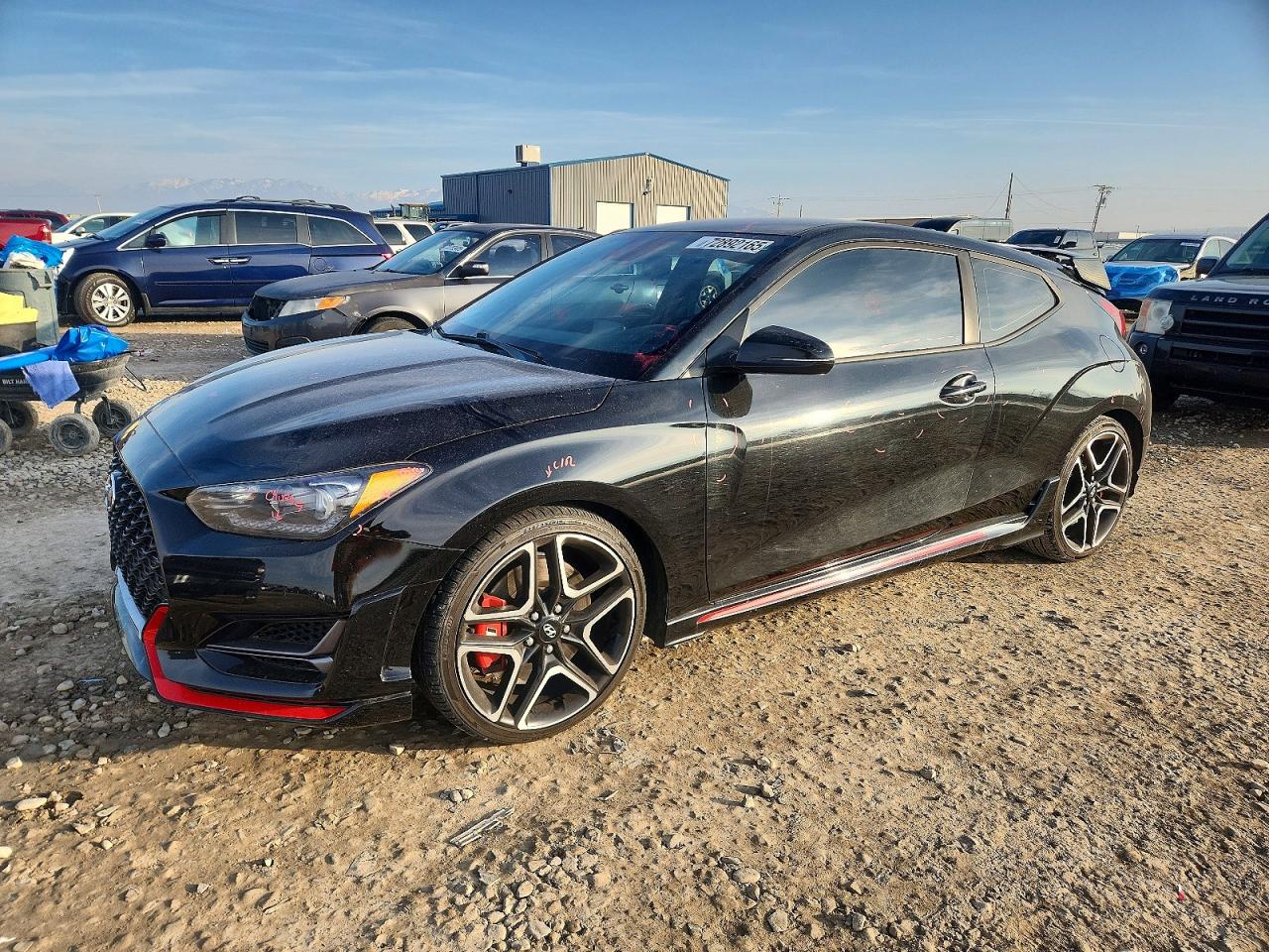 2021 Hyundai Veloster, VIN KMHT36AH6MU009534 — Бок