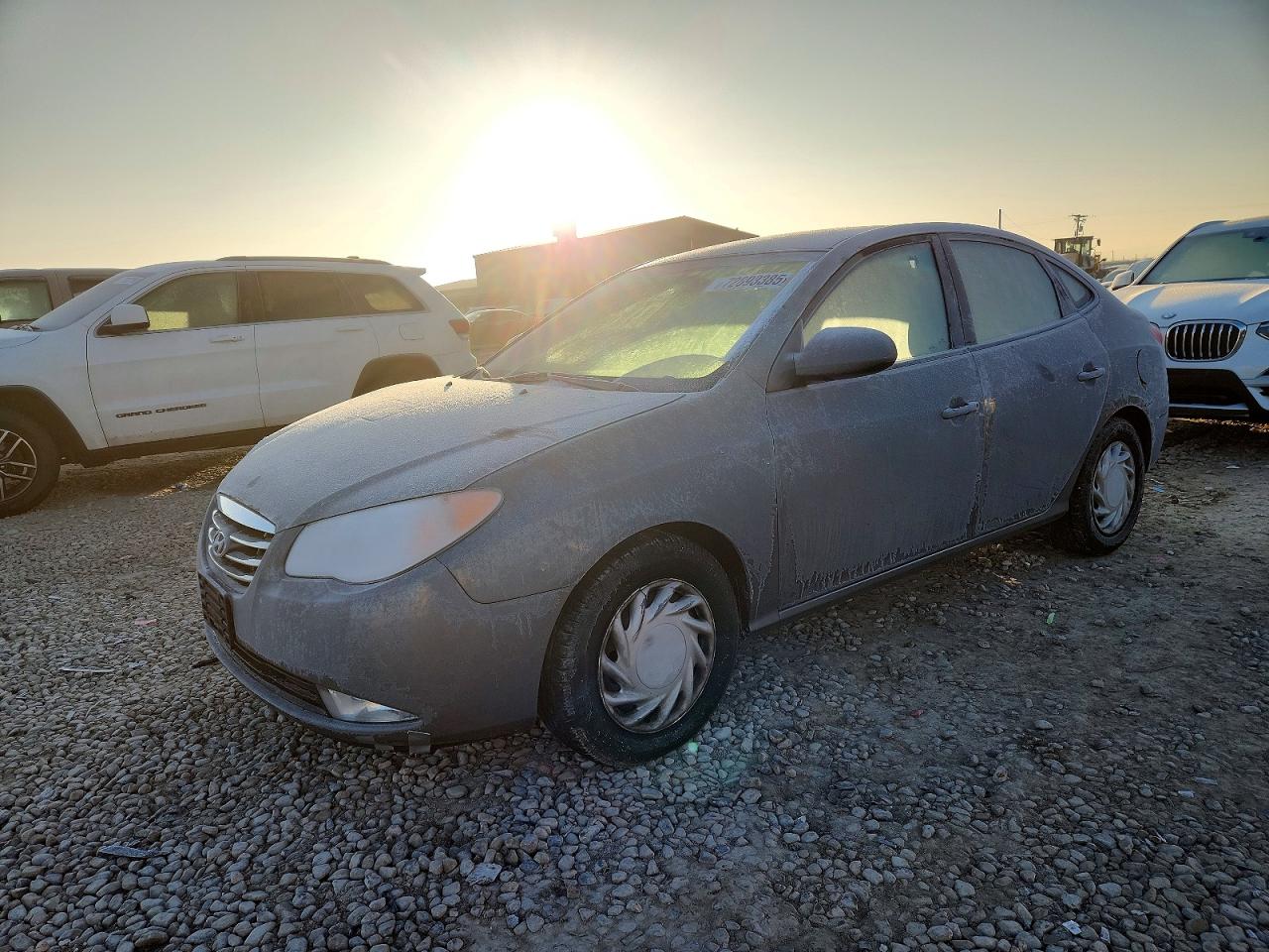 2010 Hyundai Elantra GLS, VIN KMHDU4AD3AU020876 — Front end