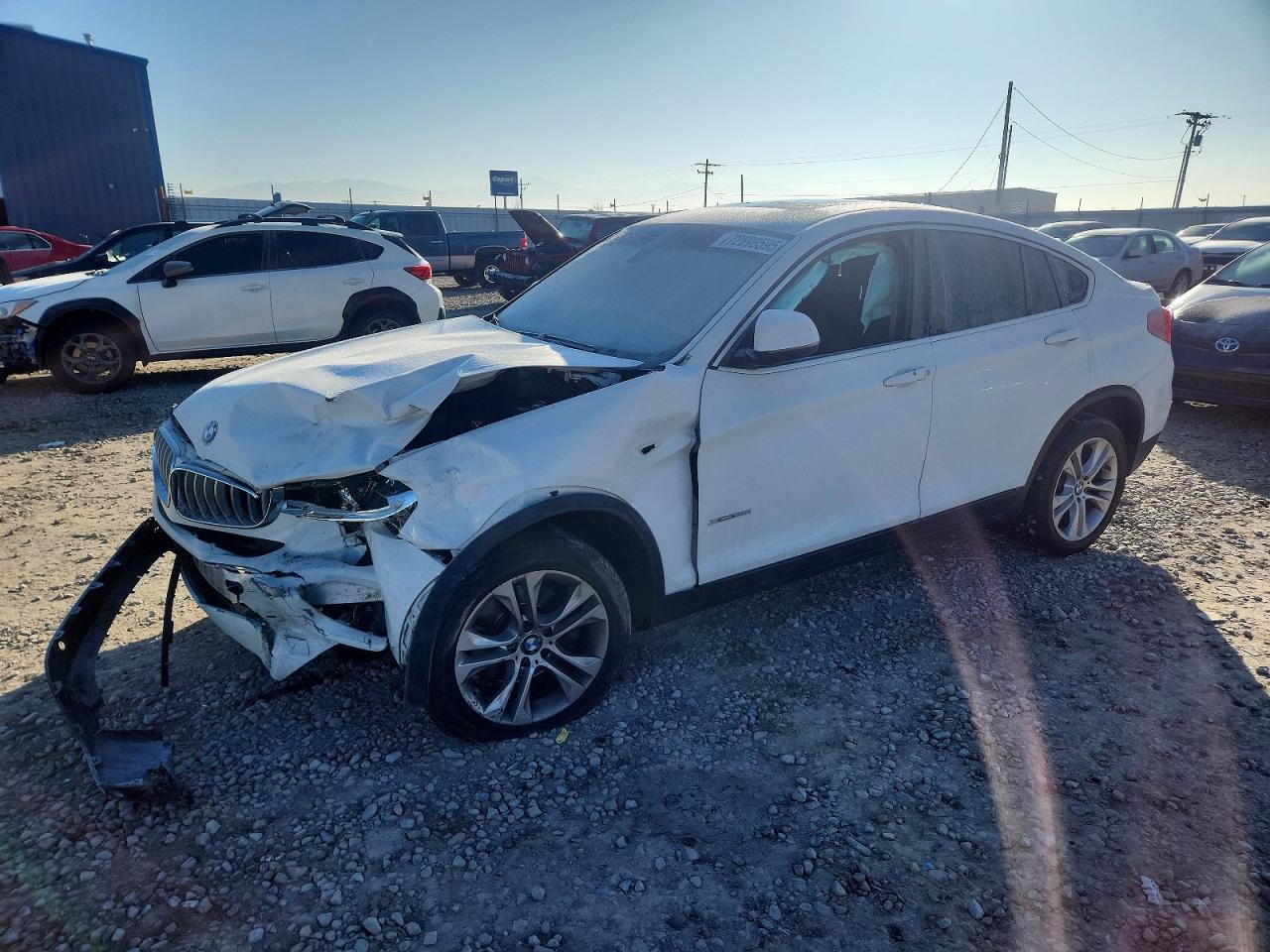 2015 BMW X4 xDrive28i, VIN 5UXXW3C56F0M88867 — Front end