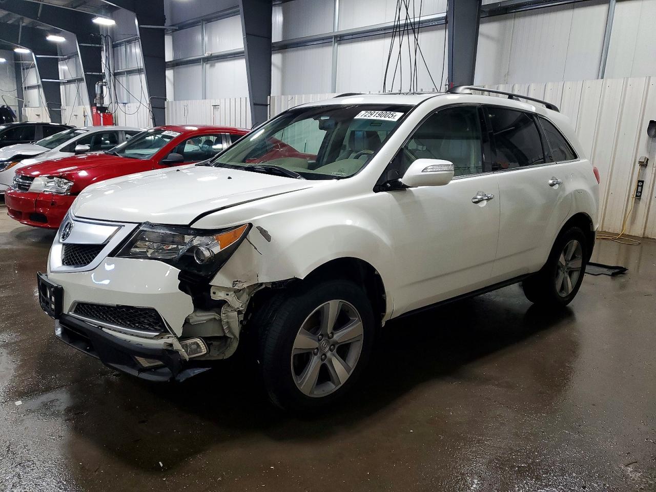 2012 Acura MDX Technology, VIN 2HNYD2H38CH510074 — Front end