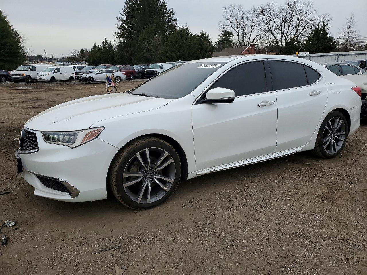 2020 Acura TLX Technology, VIN 19UUB3F42LA002551 — Stripped