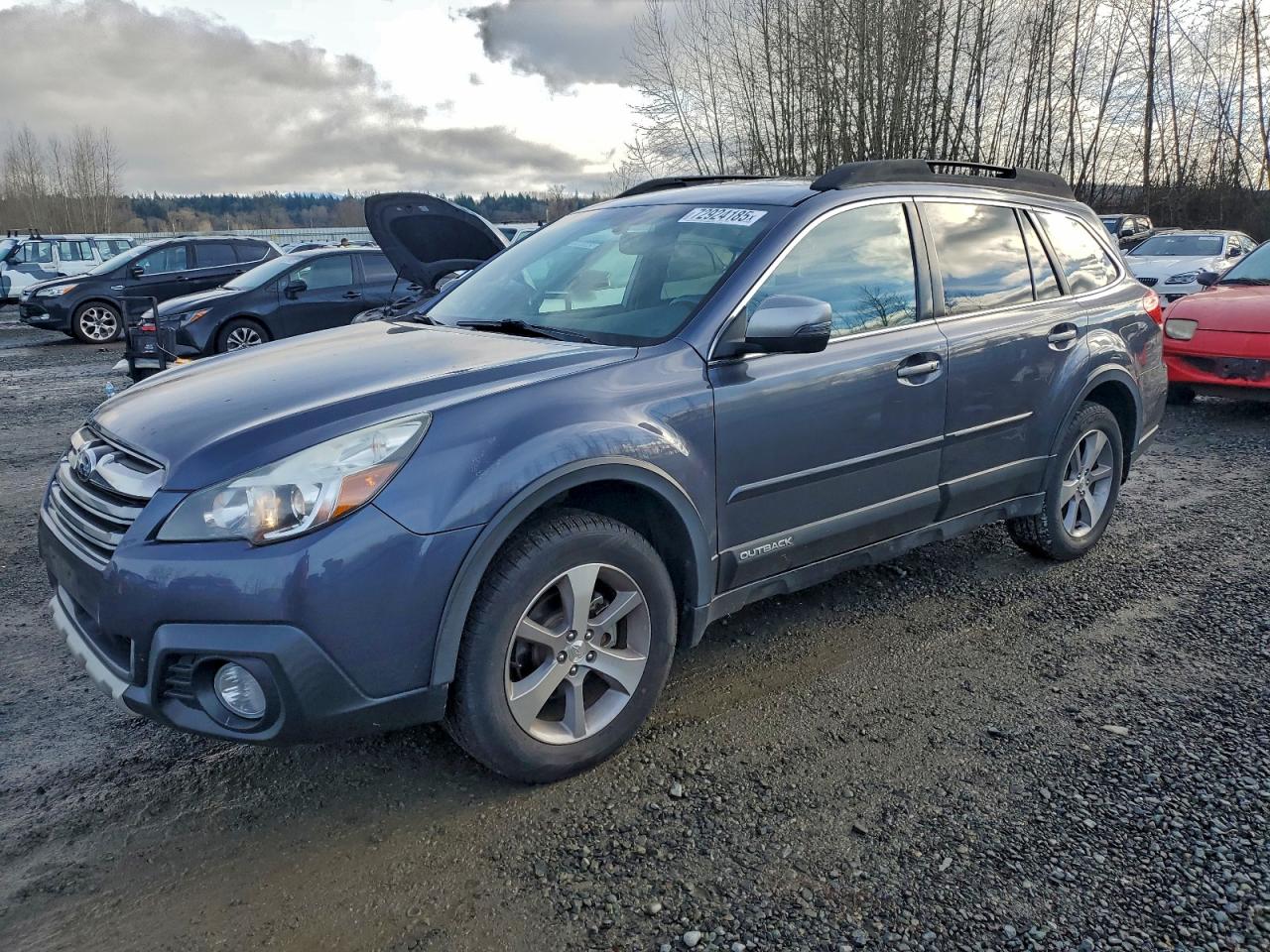 2014 Subaru Outback Limited, VIN 4S4BRBPC7E3313445 — Partial repair