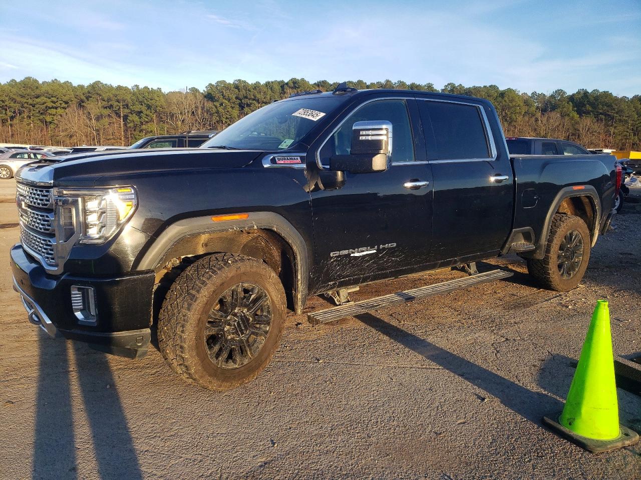 2021 GMC Sierra 2500HD Denali, VIN 1GT49REY3MF269025 — Water / flood