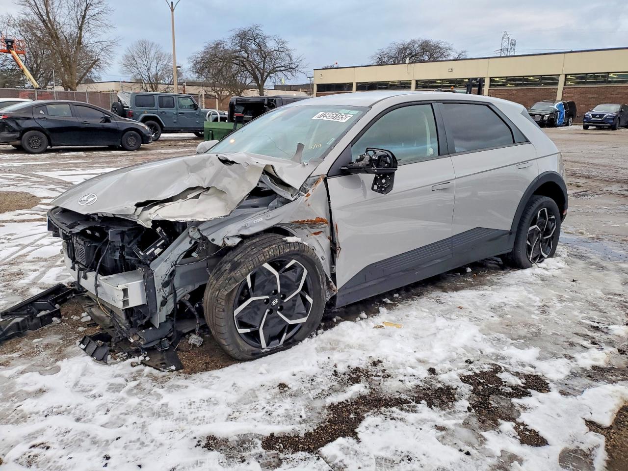 2023 Hyundai Ioniq 5 SEL, VIN KM8KNDAF1PU217804 — Undercarriage