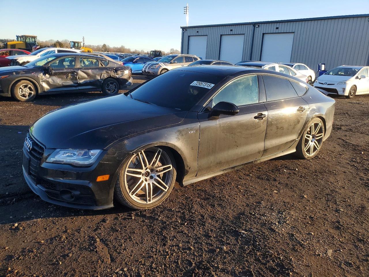 2014 Audi S7 Prestige, VIN WAUW2AFC7EN149556 — Front end