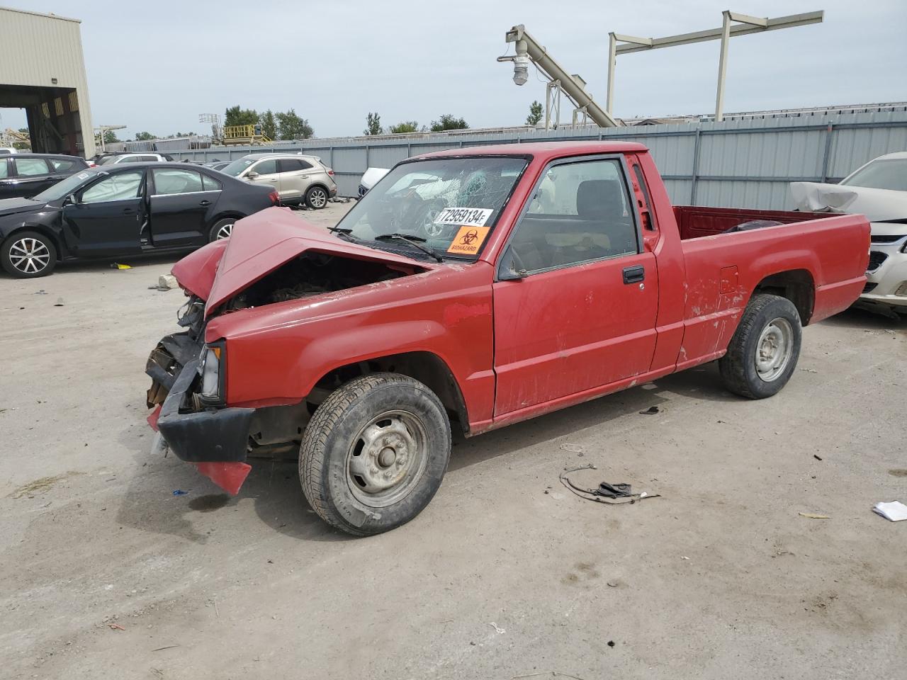 1989 Dodge Ram, VIN JB7FL24D3KP057796 — Front end