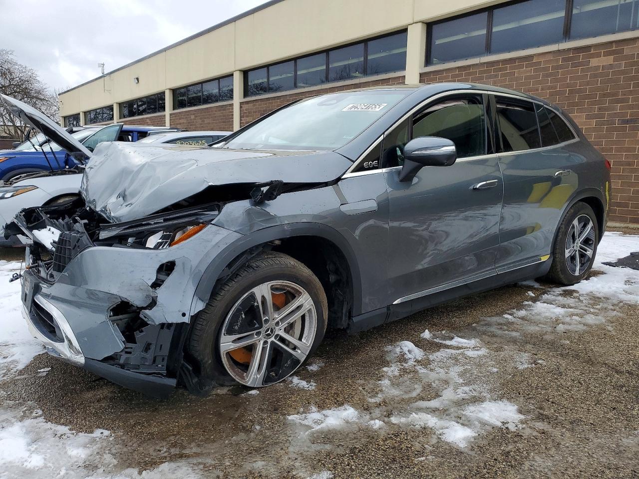 2023 Mercedes-Benz EQE 350, VIN 4JGGM1CB2PA024080 — Frame damage