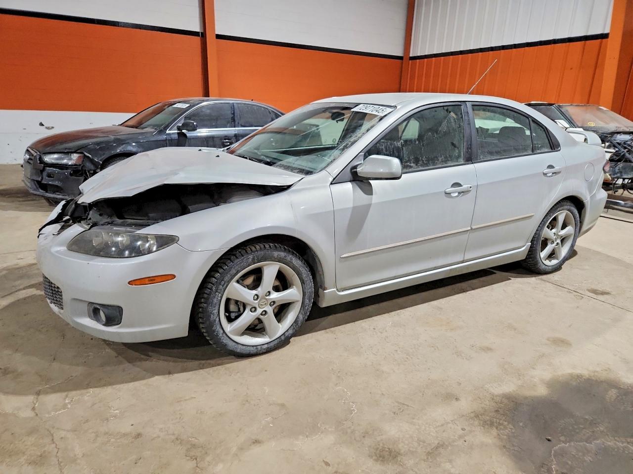 2007 Mazda 6 S Touring, VIN 1YVHP84D275M34812 — Front end