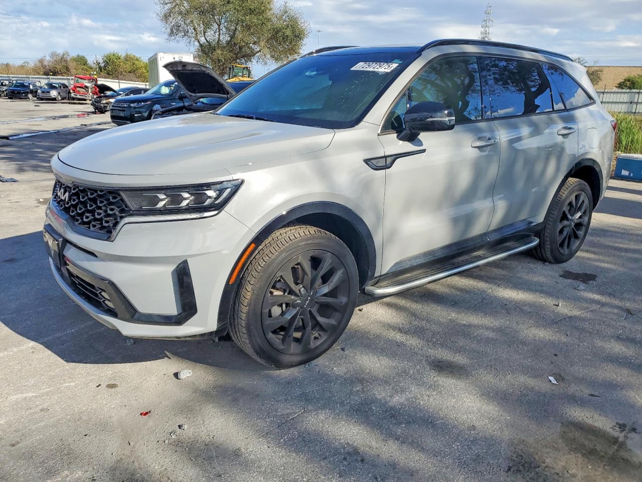 2022 Kia Sorento SX, VIN 5XYRKDLF0NG133934 — Пожар в салоне
