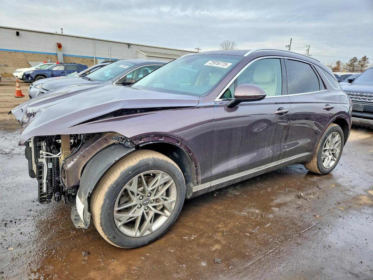 2023 Genesis GV70 2.5T, VIN KMUMADTB6PU102096 — Front end