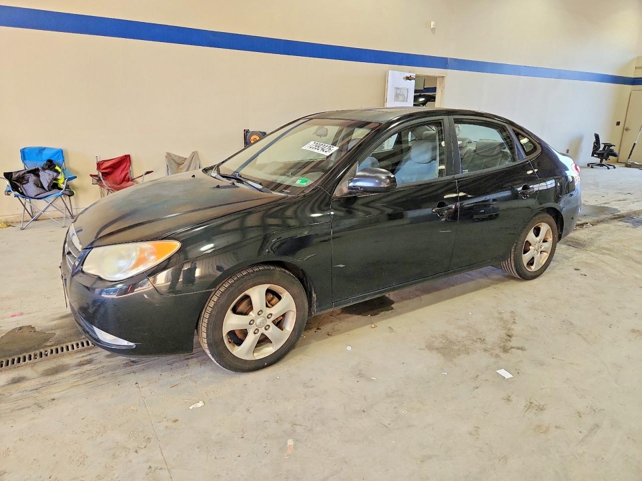2008 Hyundai Elantra GLS, VIN KMHDU46D68U469827 — Rear end