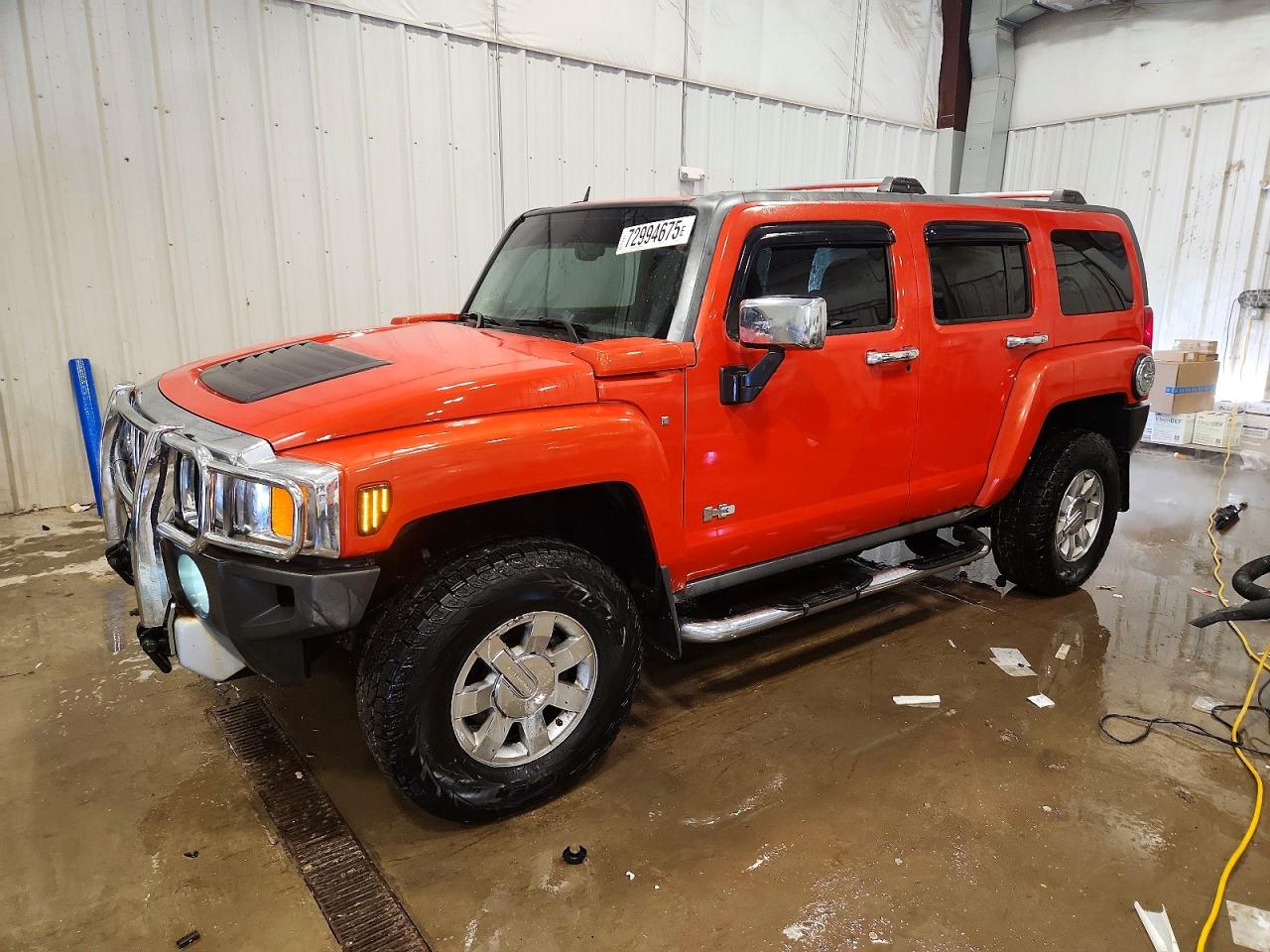 2009 Hummer H3 Adventure, VIN 5GTEN13E898106241 — Undercarriage