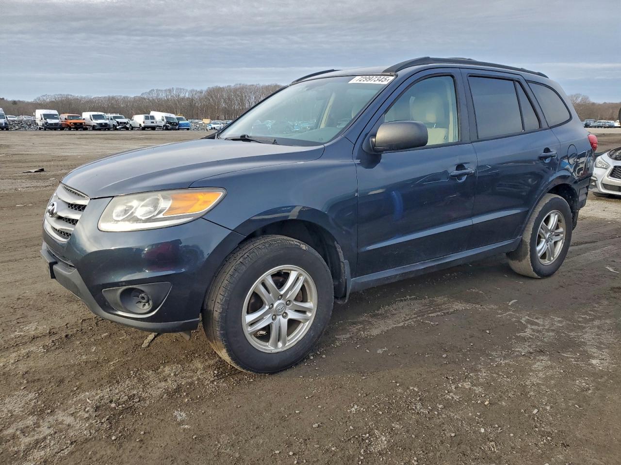 2012 Hyundai Santa Fe GLS, VIN 5XYZGDAB2CG131150 — Burn