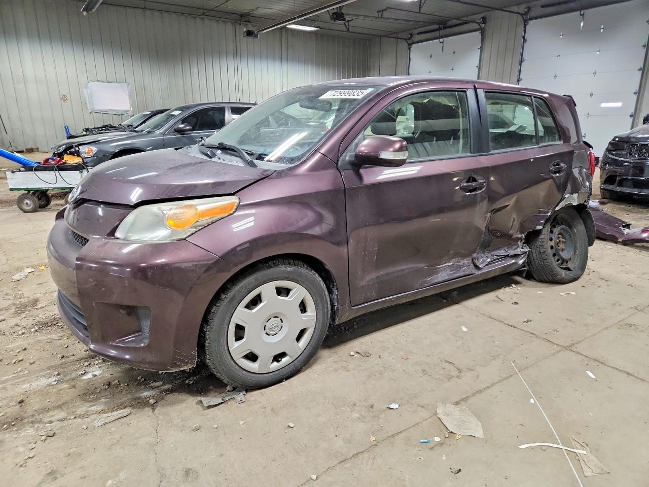 2012 Scion xD, VIN JTKKU4B42C1026420 — Rear end