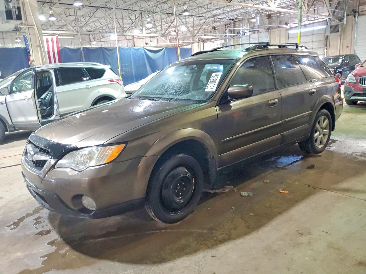 2008 Subaru Outback Limited, VIN 4S4BP62C387367410 — Фото с аукциона
