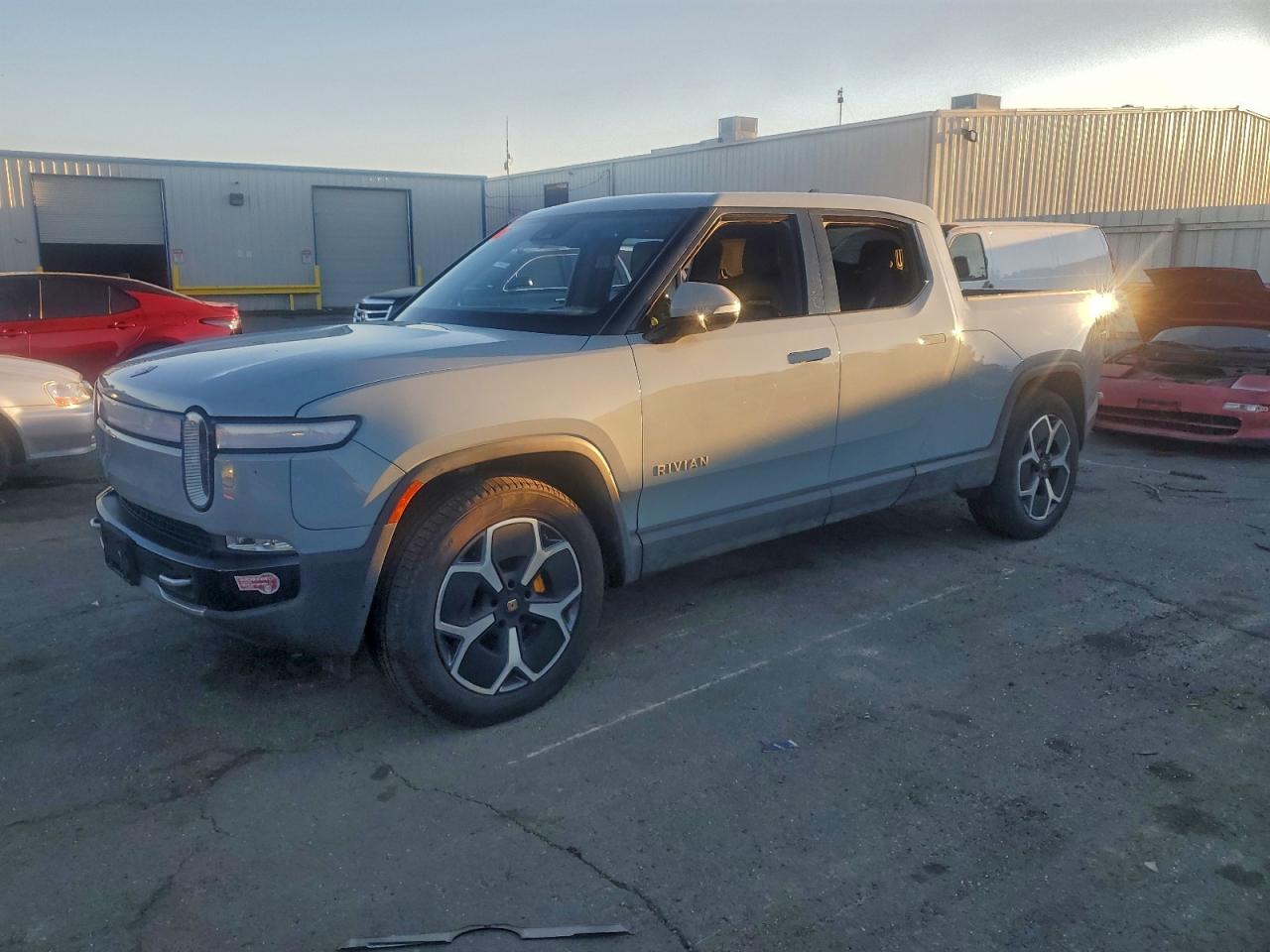 2022 Rivian R1T Adventure, VIN 7FCTGAAAXNN006947 — Water / flood