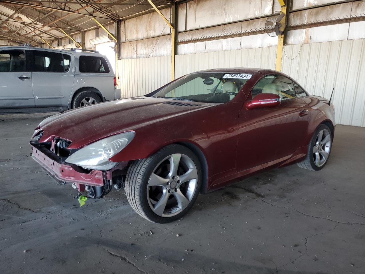 2011 Mercedes-Benz SLK 300, VIN WDBWK5EA3BF241973 — Front end