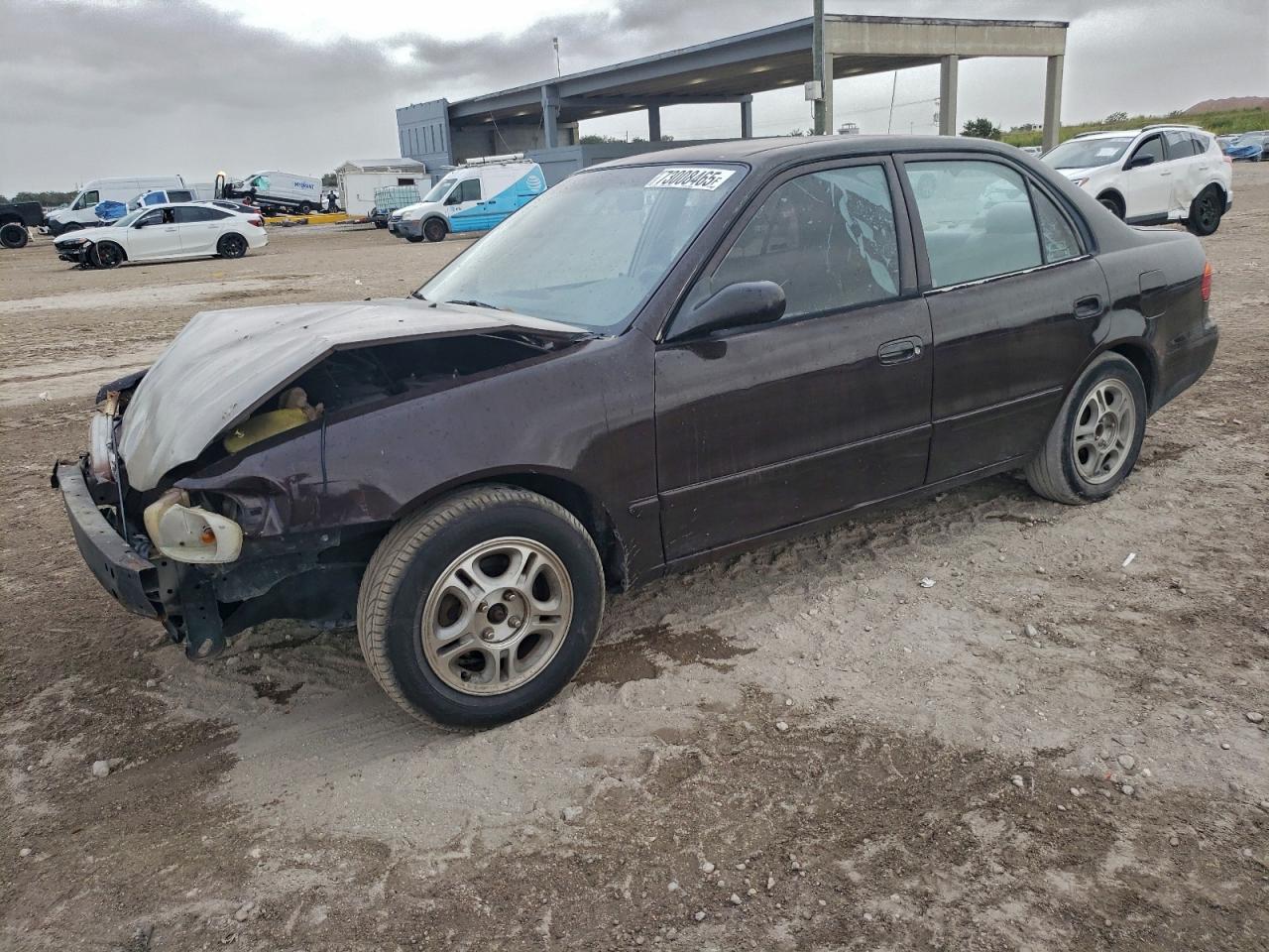 2002 Chevrolet Prizm, VIN 1Y1SK52872Z401395 — Front end