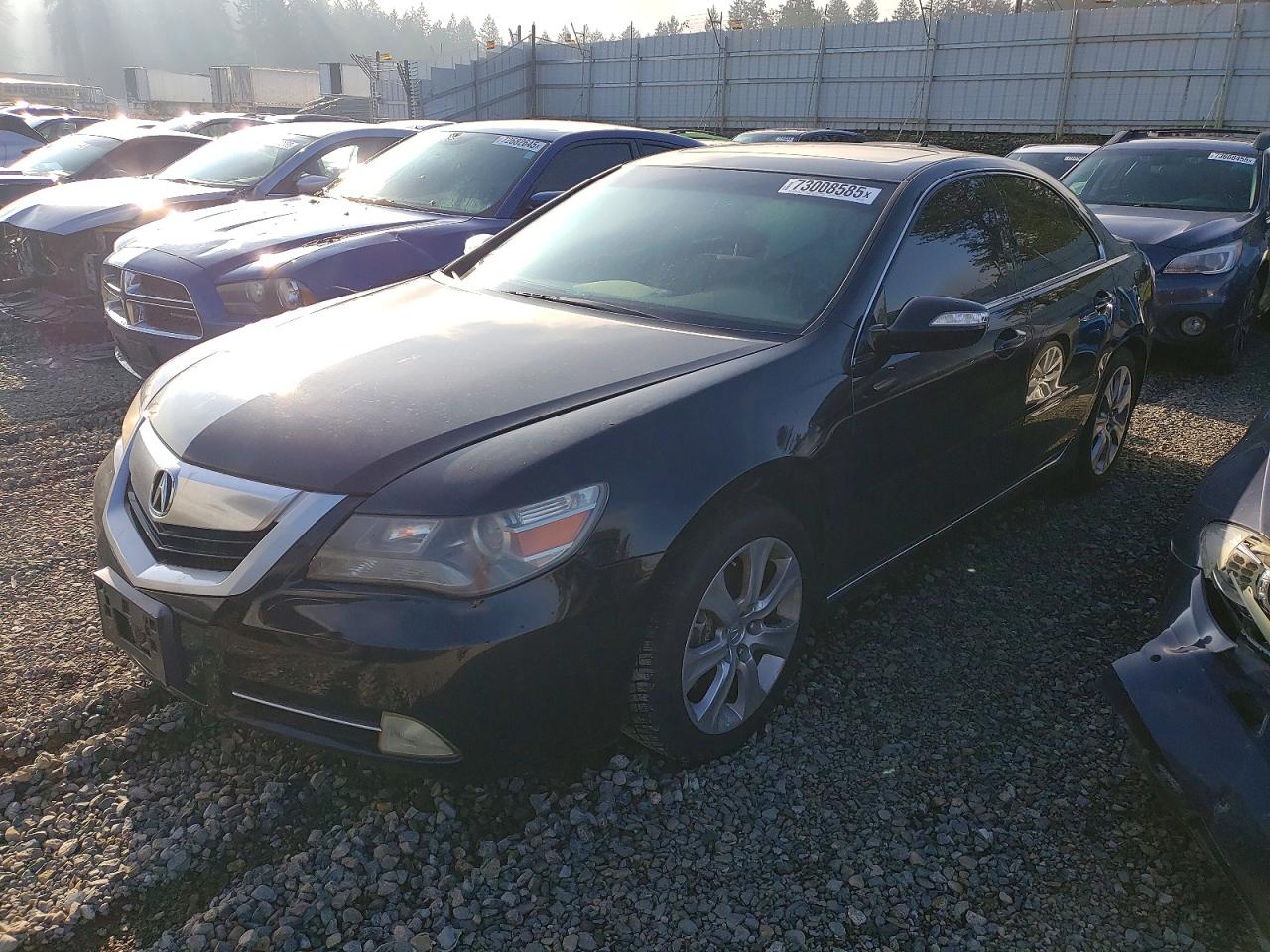 2010 Acura RL Technology, VIN JH4KB2F60AC002260 — Rear end