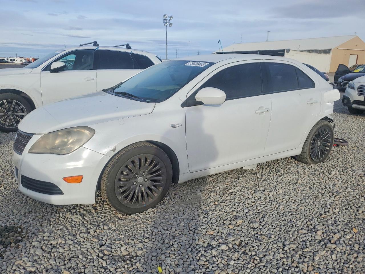 2012 Suzuki Kizashi SE, VIN JS2RF9A35C6100315 — Rear end