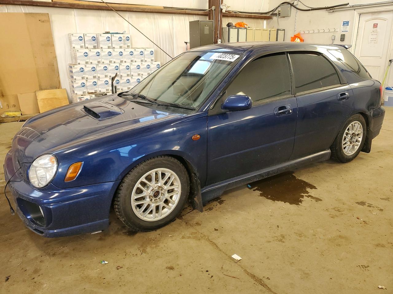 2001 Subaru Impreza, VIN GGA003963 — Зад